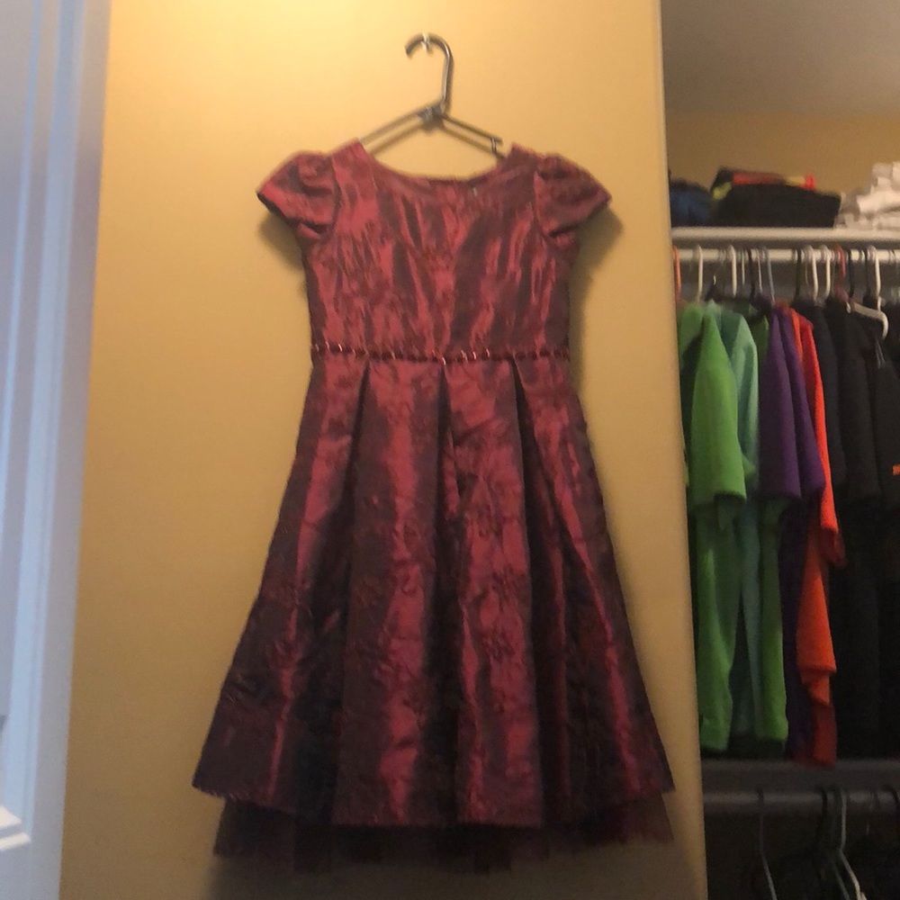 Girl’s formal dress.